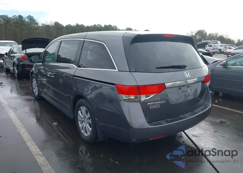 2016 Honda Odyssey Ex-L z USA, uszkodzony, nr VIN 5FNRL5H68GB034591